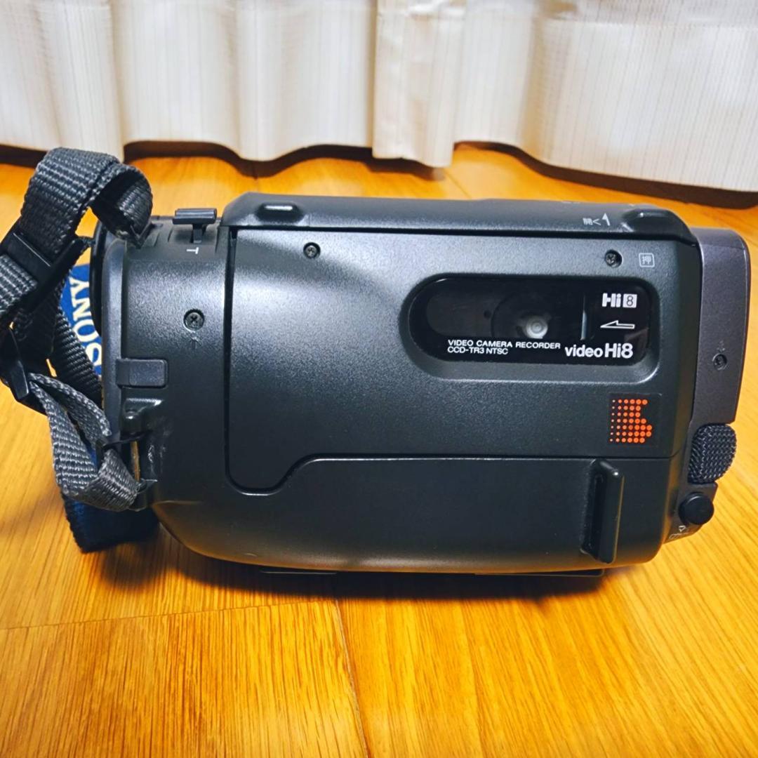 【動作確認済】 SONY Hi8 高画質 ビデオカメラ CCD-TR3 セット