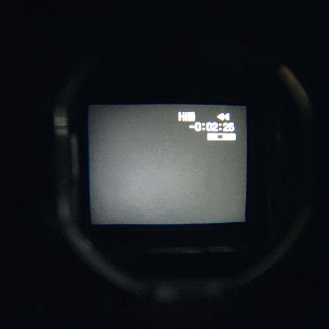 【動作確認済】 SONY Hi8 高画質 ビデオカメラ CCD-TR3 セット