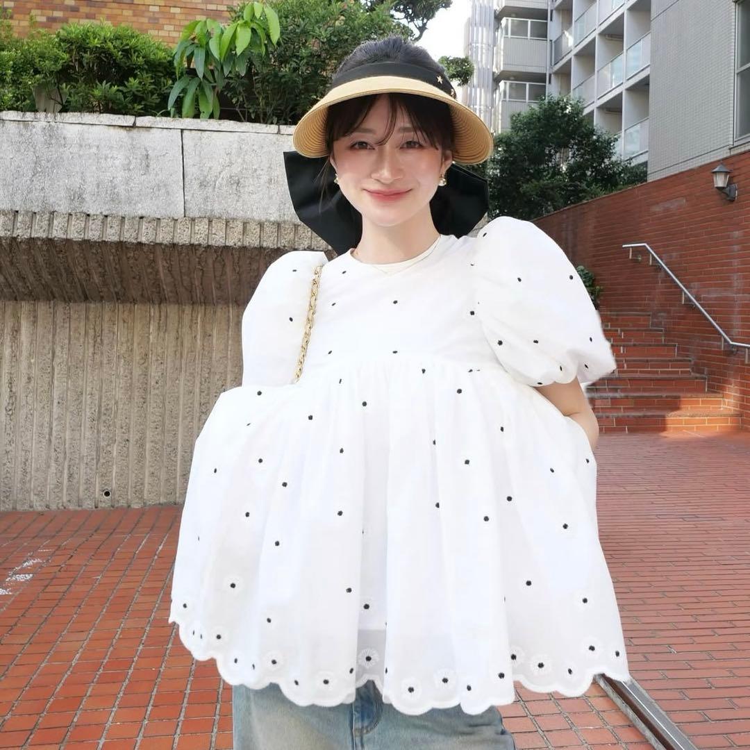 bibiy. 　EMILY FLOWER BLOUSE