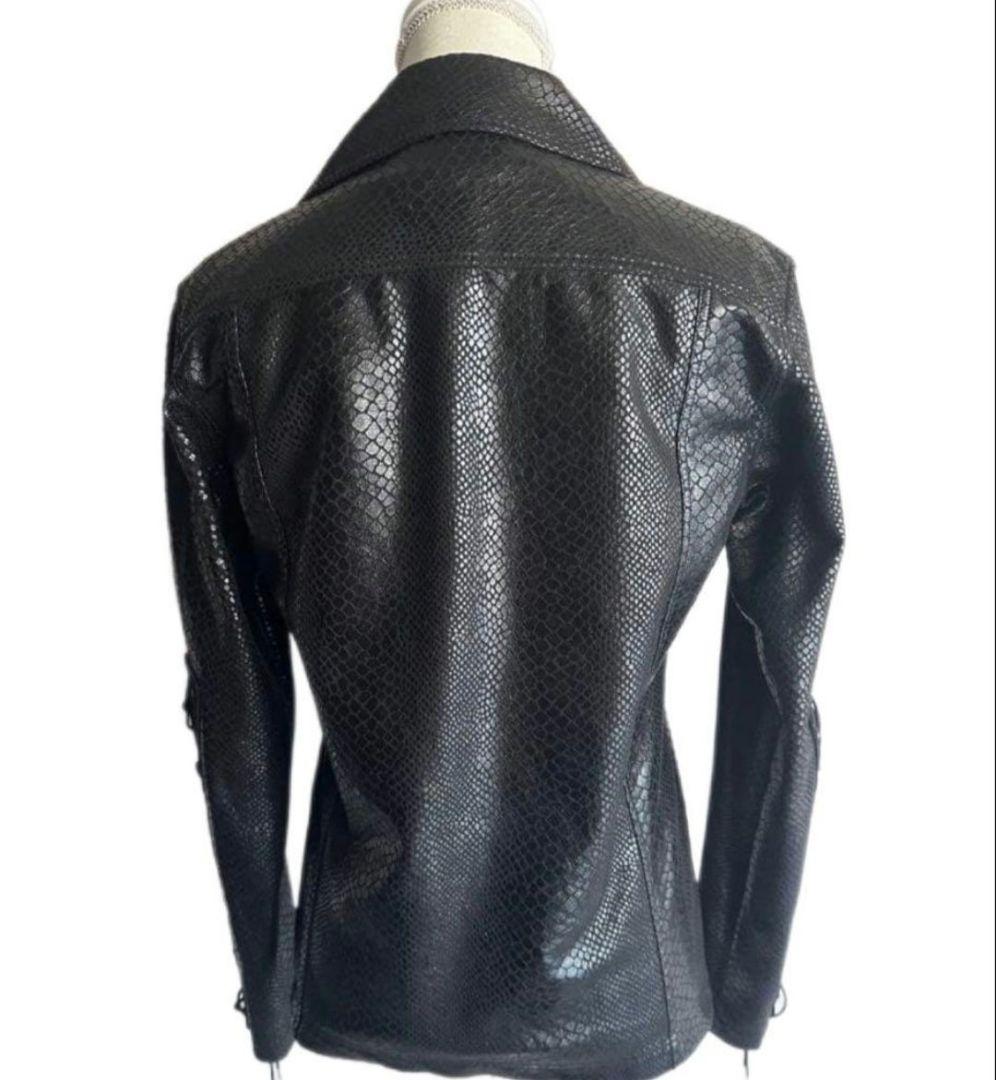 ジャケット・アウター TORNADO MART laceup crocodile jacket