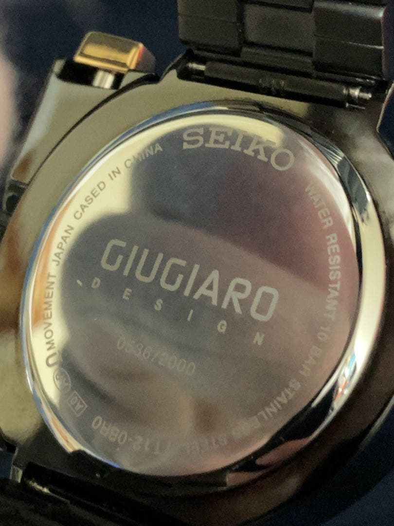 【動作中】SEIKO GIUGIARO SCED043 セイコー 限定