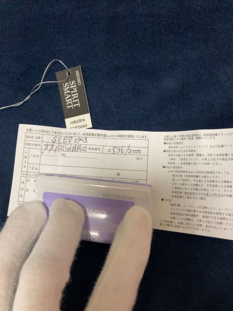 【動作中】SEIKO GIUGIARO SCED043 セイコー 限定