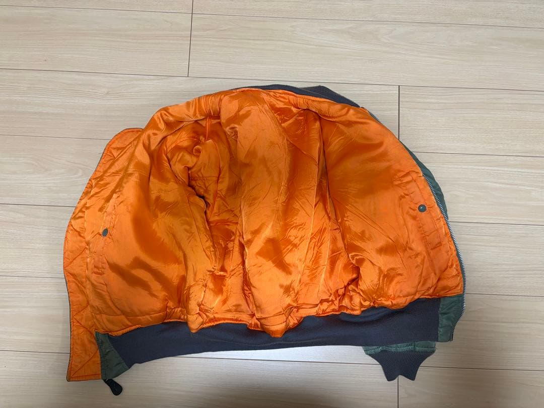 90s USA製　AVIREX ma-1 フライトジャケット