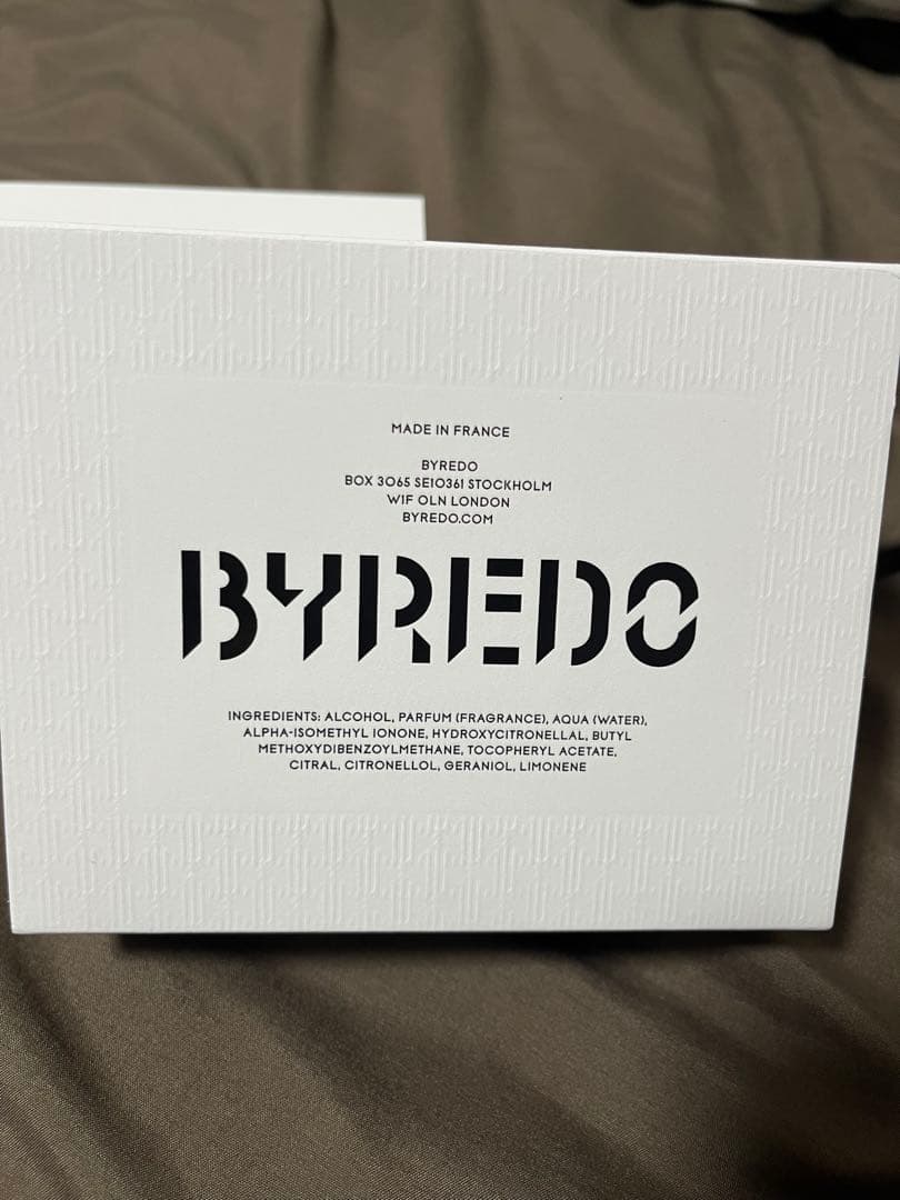 香水(女性用) BYREDO BLANCHE Eau de Parfum