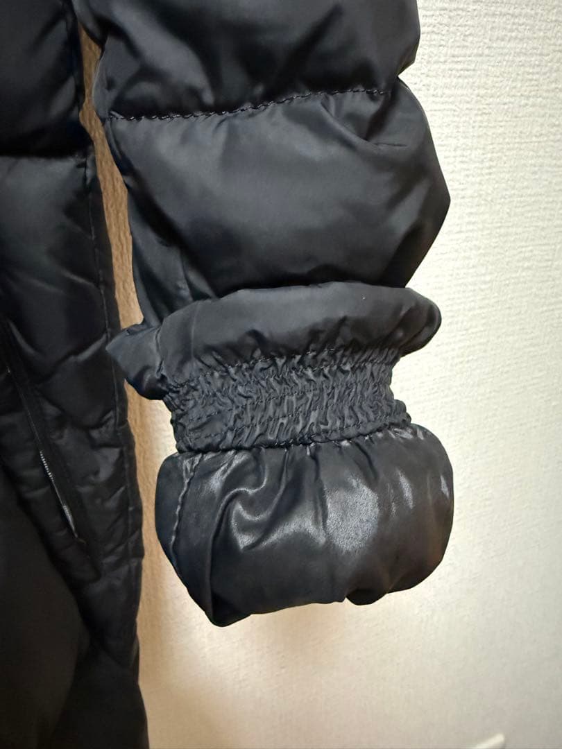 デュベティカ カリスドゥエ ダウン コート レッキスラビット ファー 黒 42