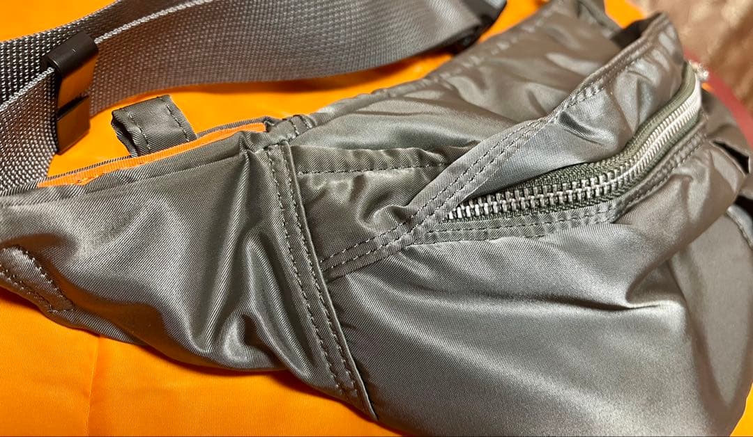 PORTER ポータータンカー　ウエストバッグS シルバーグレー 美品