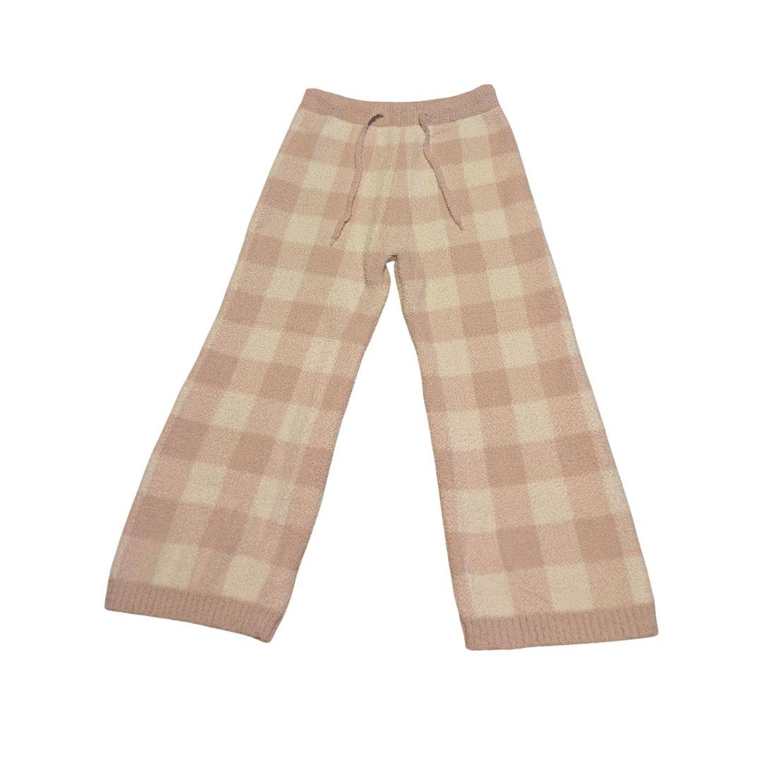 新品ジェラートピケ ルームウェア 冬くまふわふわ ピンク上下セット