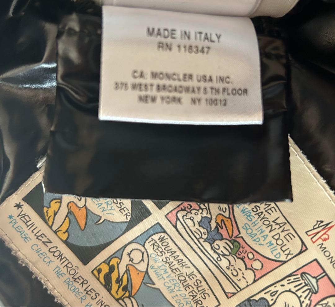 MONCLER チェック柄ダウンベスト　サイズ3