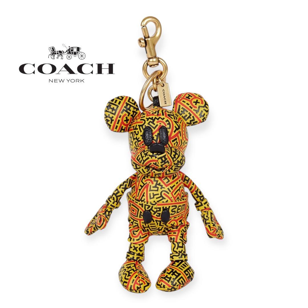 Coach ミッキー　ディズニー　キースヘリング　キーホルダー　チャーム
