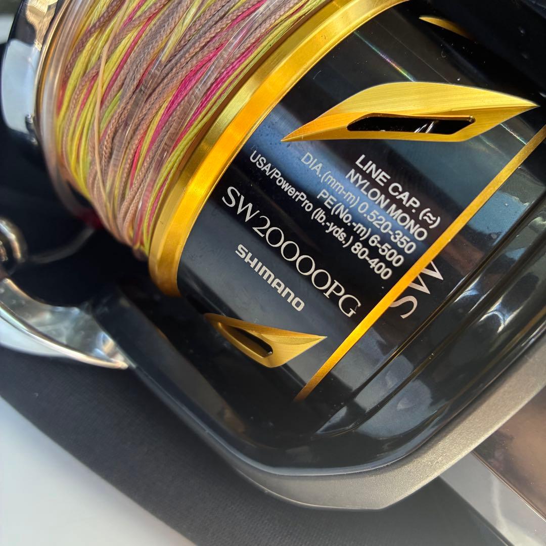 シマノ　ステラSW20000PG MAXスプール付き