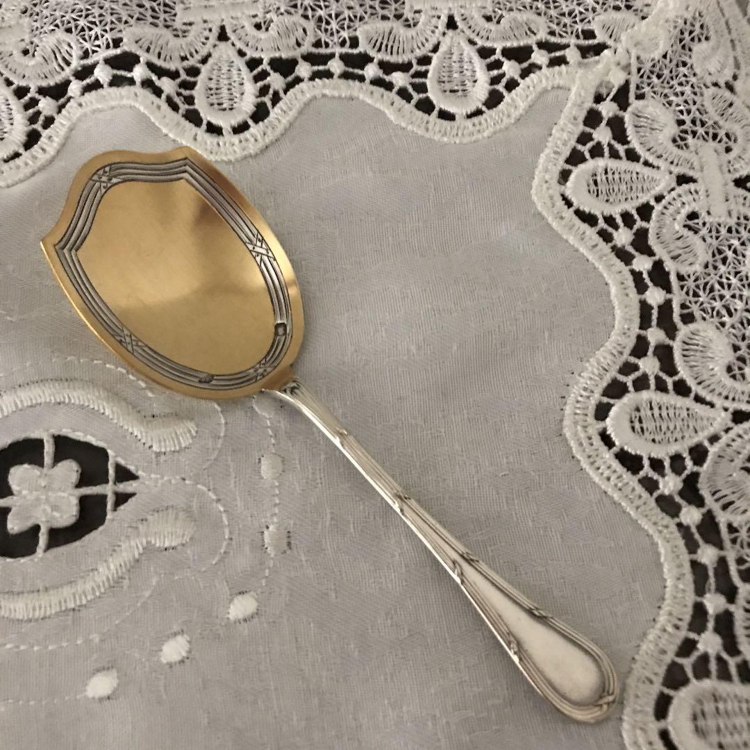 ブェルメイユ　プティテジュネ　サービングカトラリーセット(アンティーク)