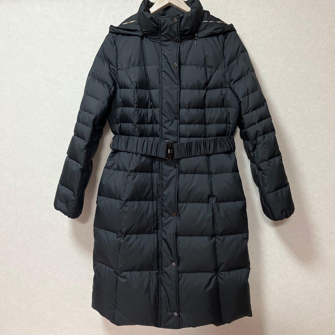 DAKS フード付き ダウンコート　ネイビー 40 新品未使用　再度値下　タグ付