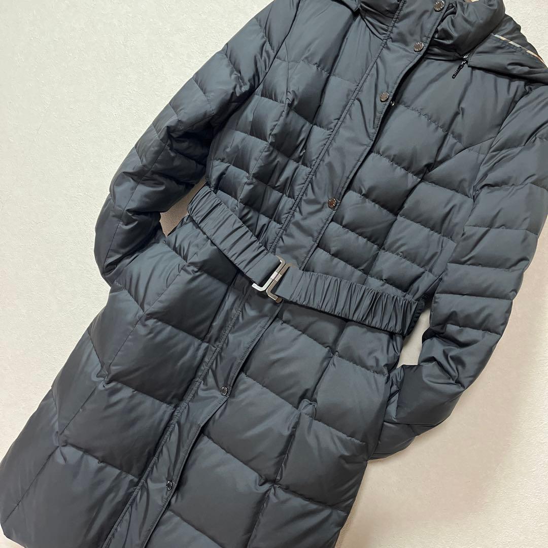 DAKS フード付き ダウンコート　ネイビー 40 新品未使用　再度値下　タグ付