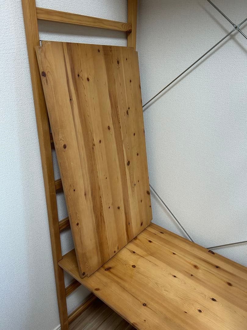 無印良品　パイン材ユニットシェルフ・ワードローブ