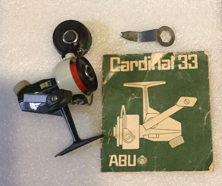 ABU Cardinal 33スピニングリール超レア1975年製#750700