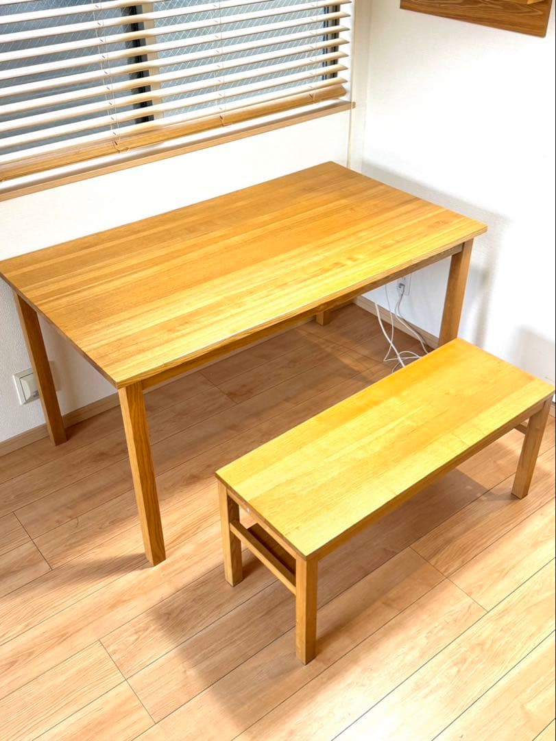 【tree様　直接取引希望】無印　木製ベンチ