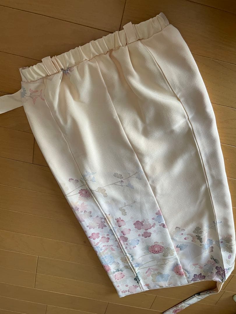 七五三　子供用着物　キッズ　女の子　和服　3歳5歳7歳　レース　イエローベージュ