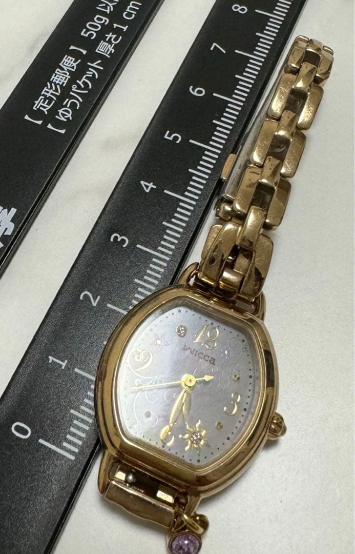 CITIZEN　Wicca　ディズニー　ラプンツェル　ソーラー時計