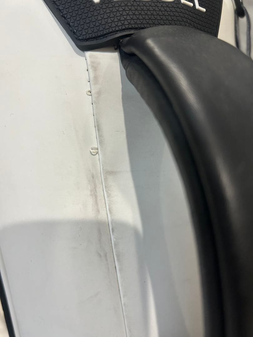 Vessel ホワイト キャディバッグ