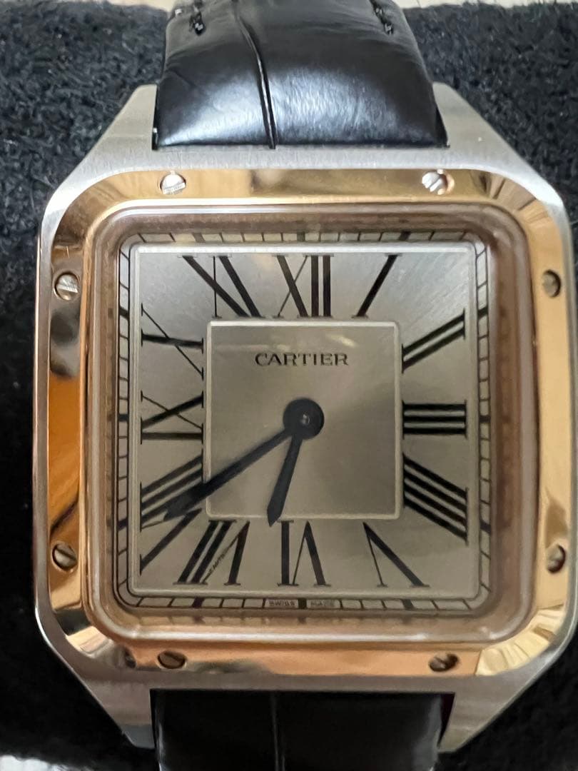 【suzuco】超美品Cartier サントス　デュモンSM /K18PG