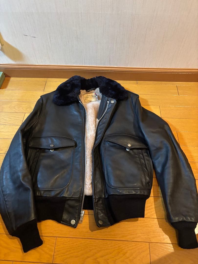 schott ショット　レザージャケット　ボア　ボンバー