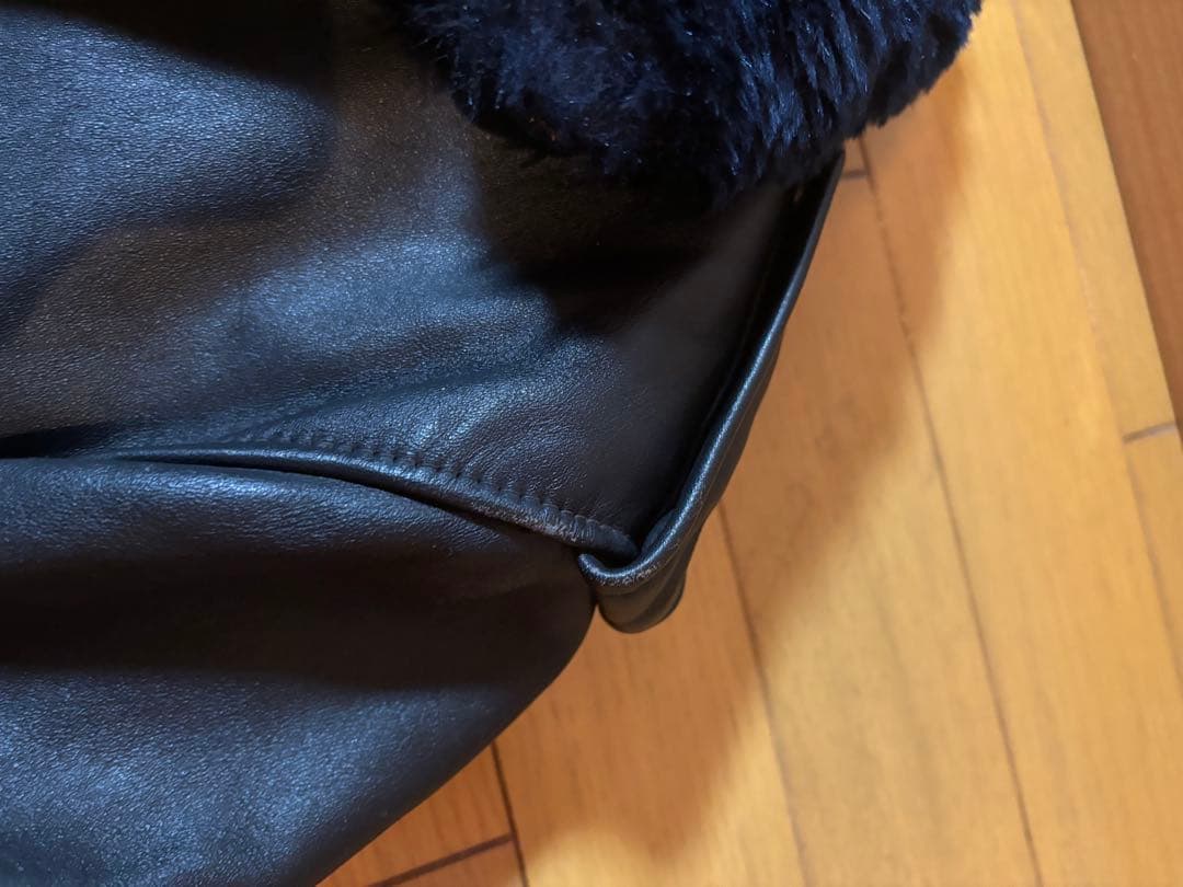 schott ショット　レザージャケット　ボア　ボンバー