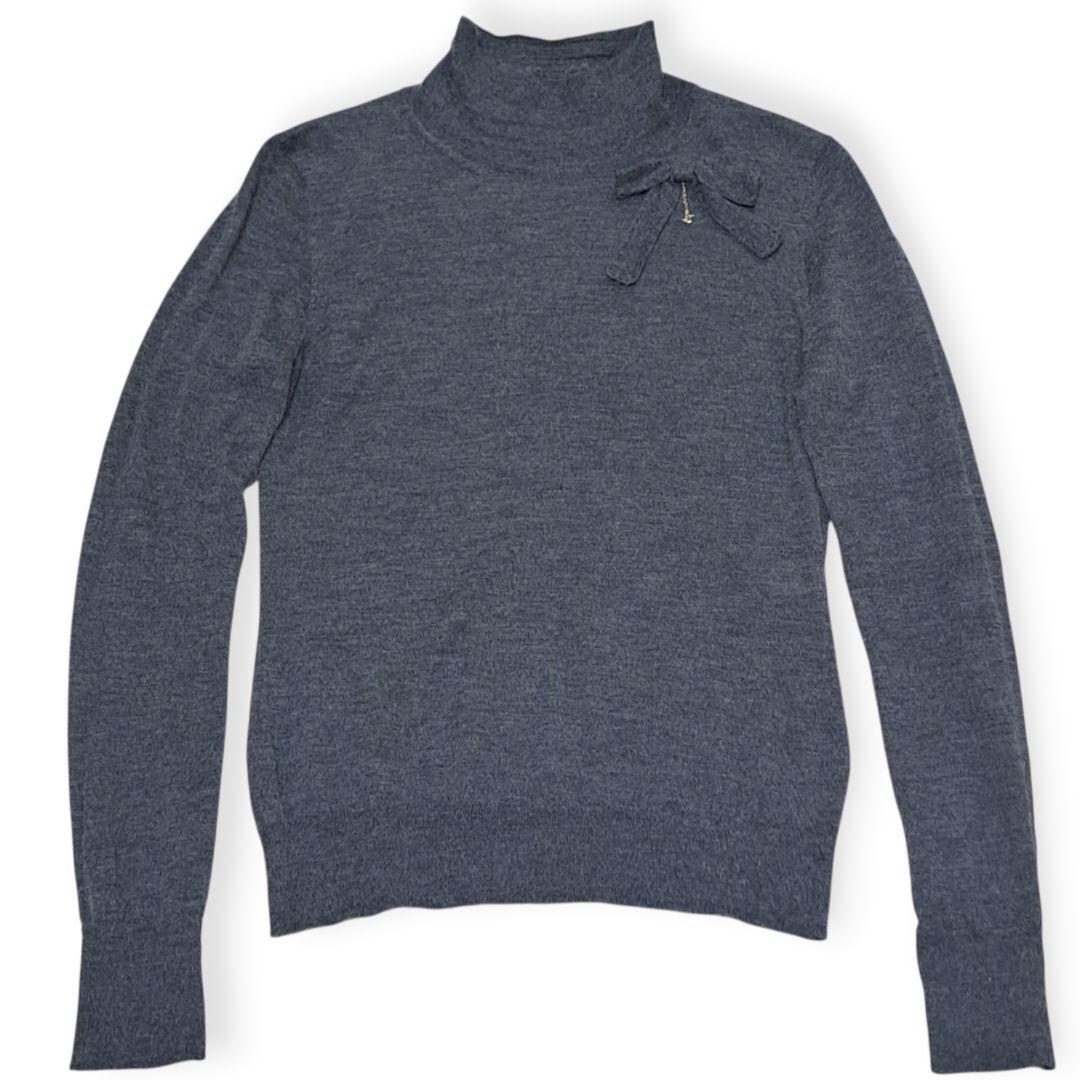 ☆【値下げ中】ルイヴィトン　LVチャーム＋リボンチャーム付きニット☆