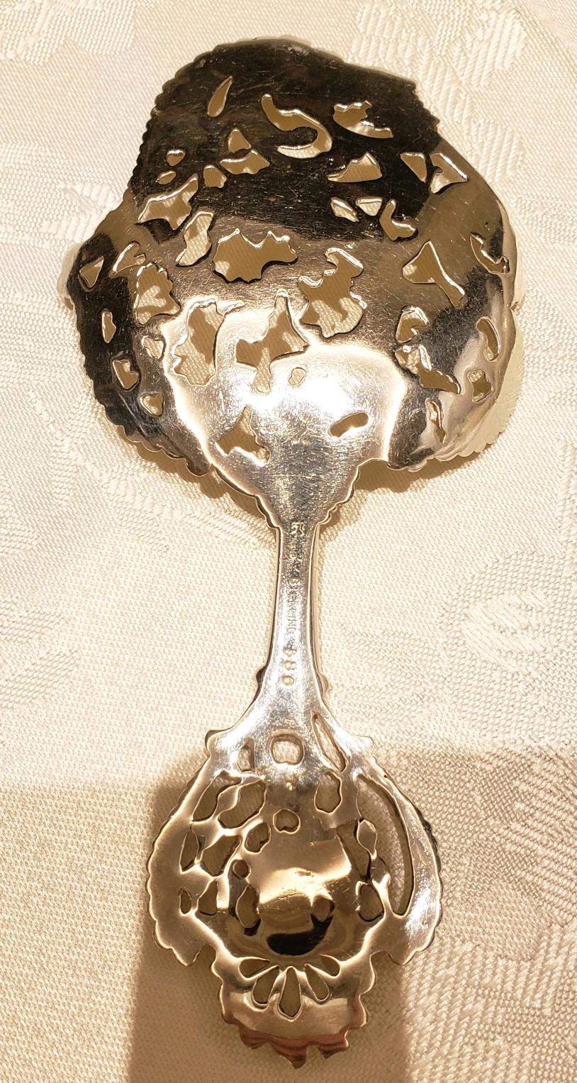 純銀 スターリング ゴーハム ボンボンスプーン キャディースプーン アンティーク