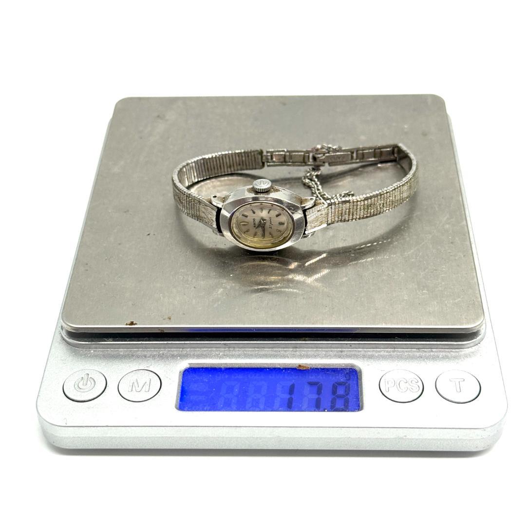 RADO 手巻き 21石 K14WG A157806 ホールマーク 585