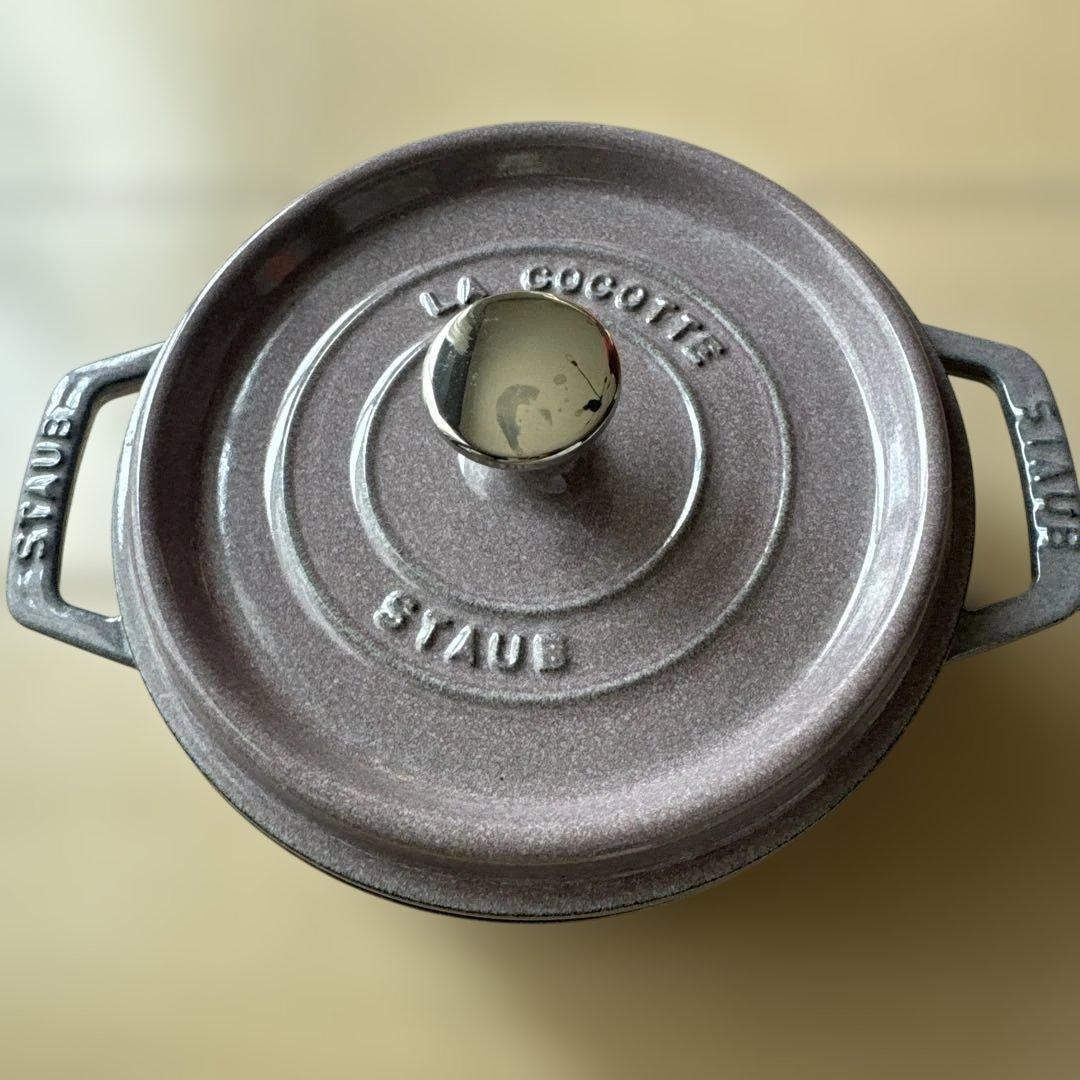 ストウブ(Staub) 「 ピコ ココット ラウンド シフォンローズ 18cm