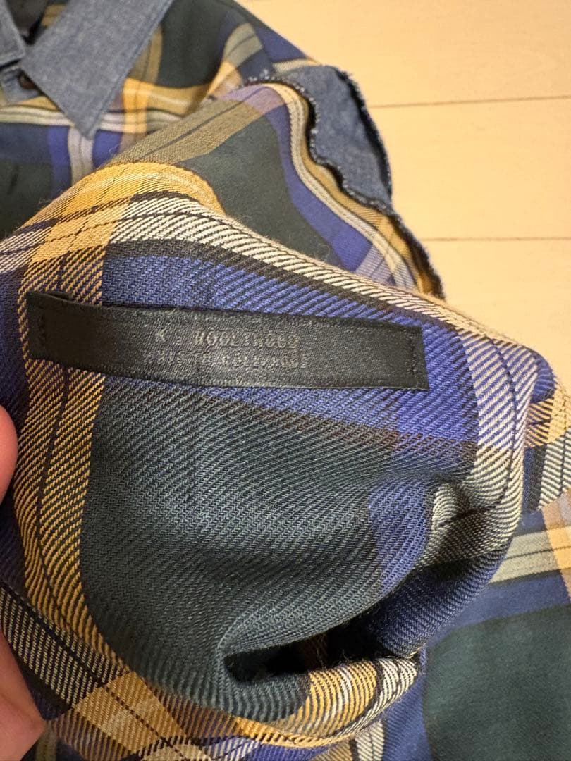 Y*U様 N.HOOLYWOOD 22SS チェックビッグシャツ