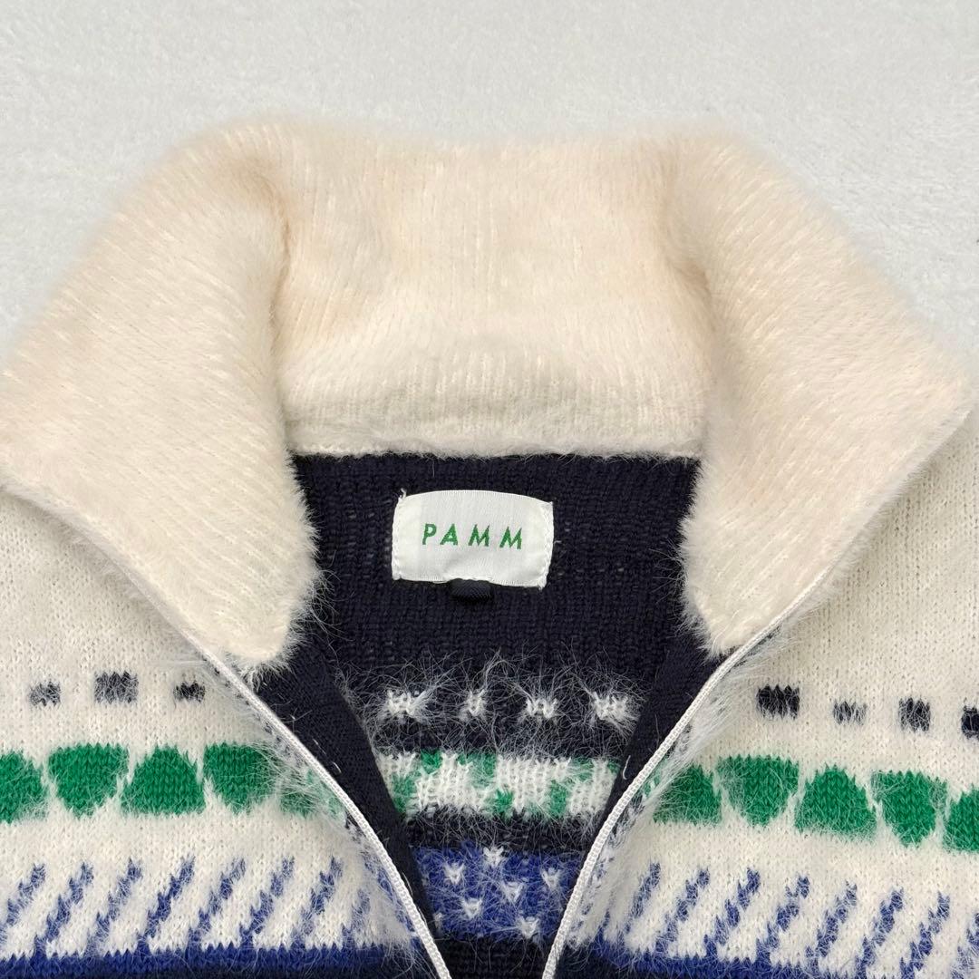 PAMM 食卓ノルディック ハーフジップニットサイズ2