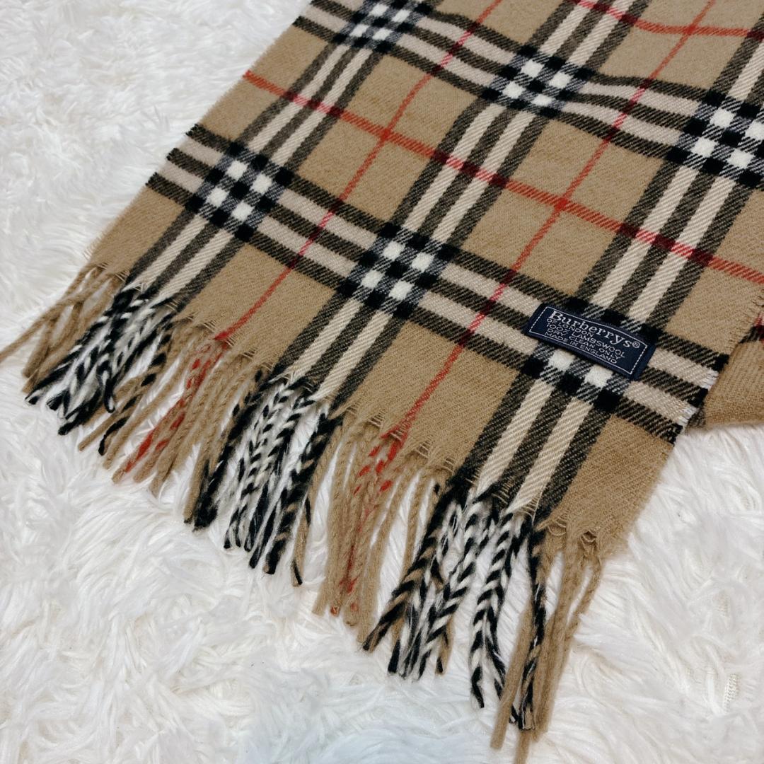 Burberrys 90s マフラー ラムウール ストール ノバチェック
