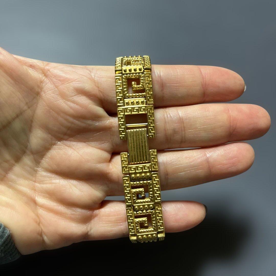 Gianni Versace ゴールド メッキ　腕時計