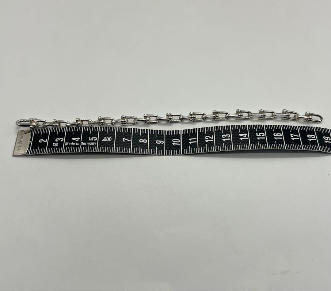 ティファニー TIFFANY ハードウェア スモールリンク ブレスレット SV