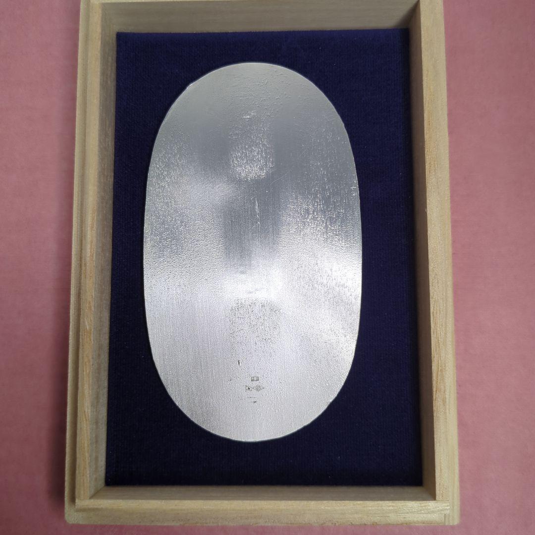 桐箱入純銀造幣局刻印入小判「天保五両判」デザイン純銀小判100g