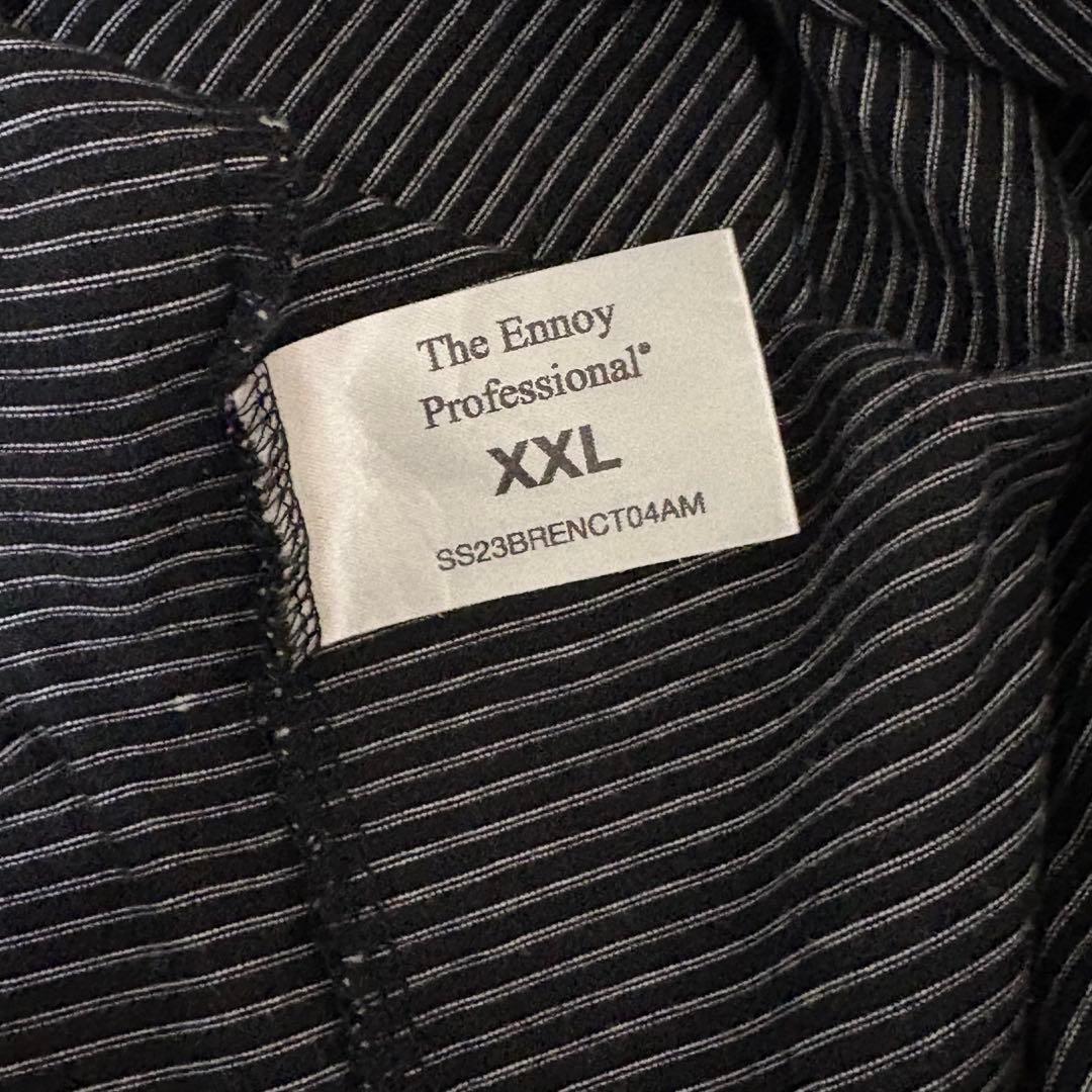 トップス ennoy 23SS L/S Border Black everyone xxl