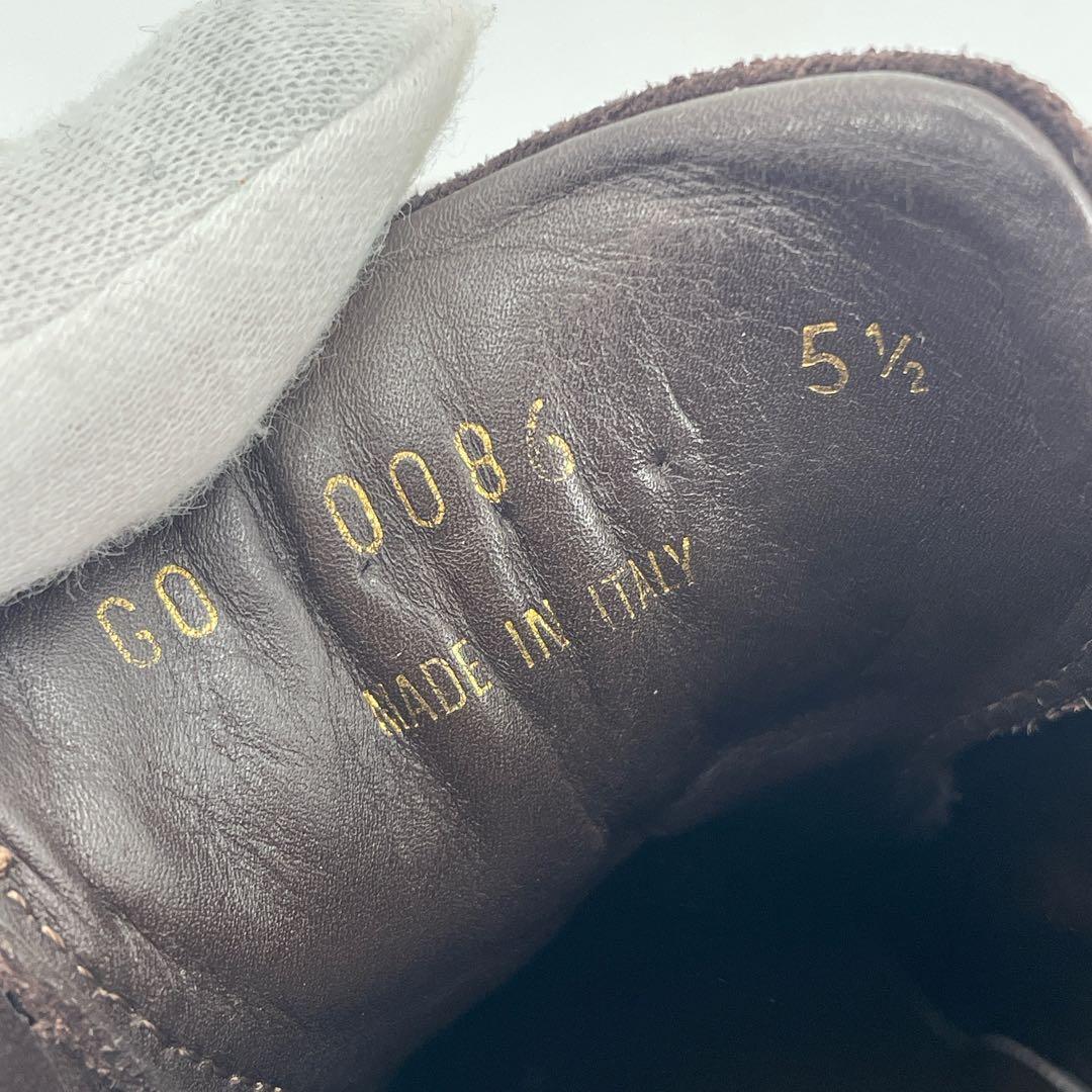 ルイヴィトン　モノグラム　靴　レディース　スニーカー　スエード　24.5㎝