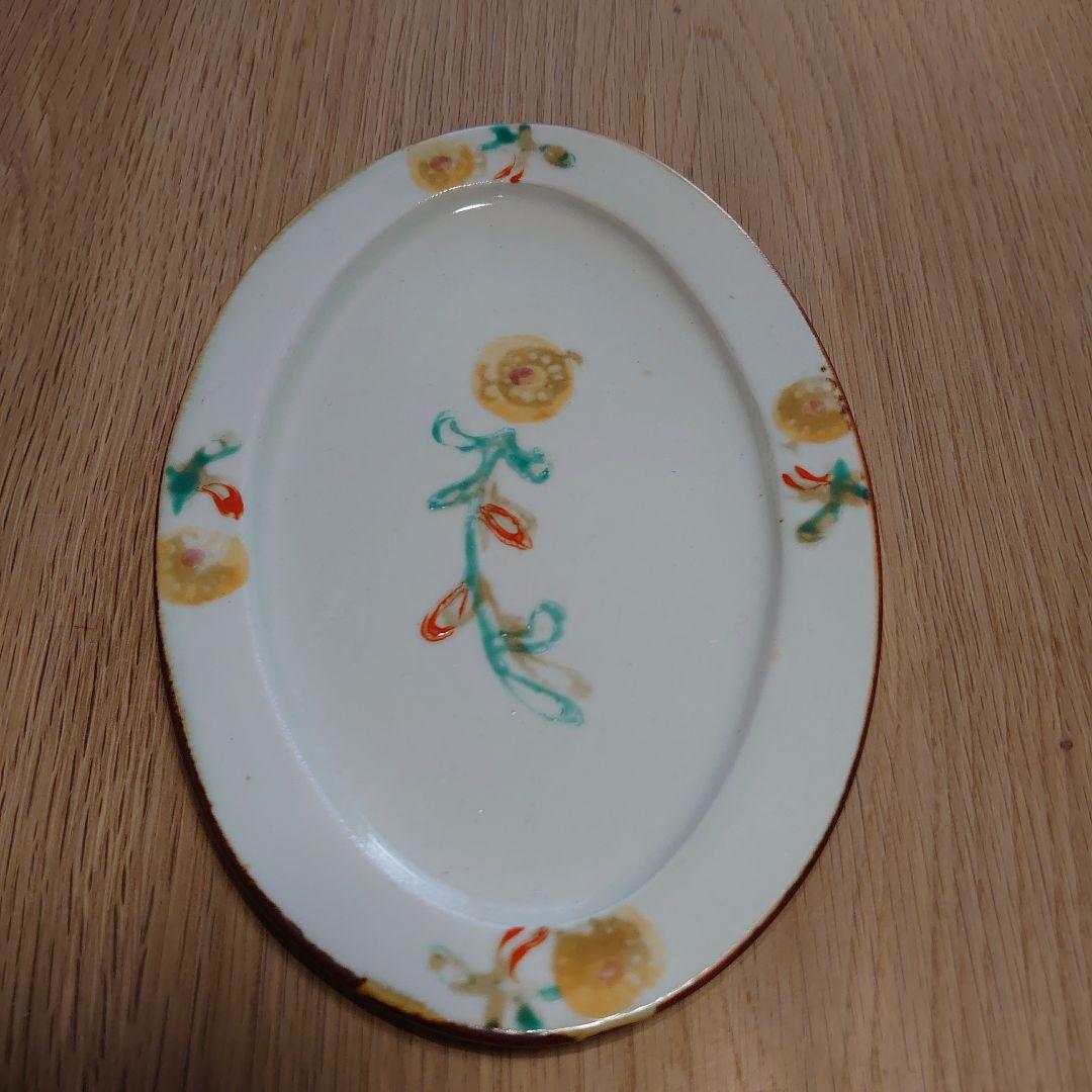 伊藤聡信さん　色絵オーバル皿