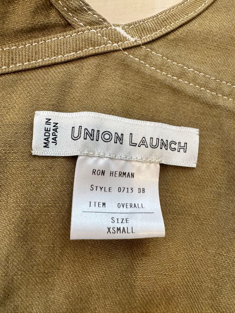 大幅値下げ！UNION LAUNCH ☆ロンハーマン☆カーキ サロペット