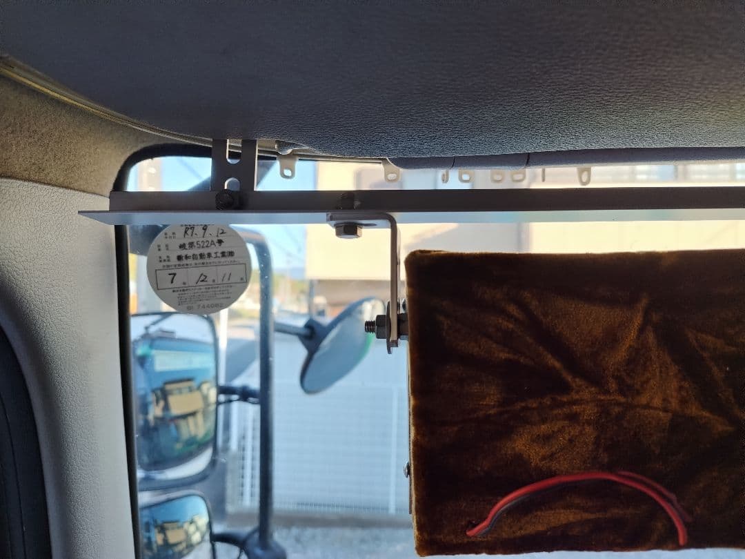 デコトラ2連ワンマン灯ステー付き