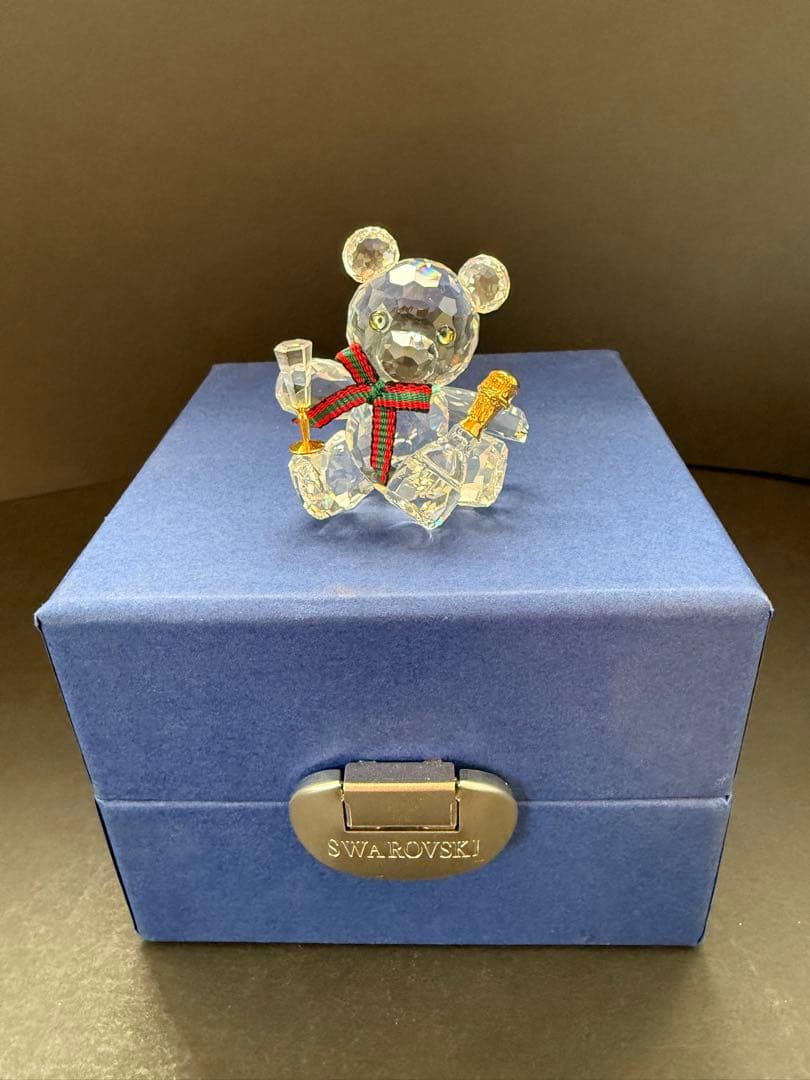 SWAROVSKI スワロフスキー クリスベア 乾杯