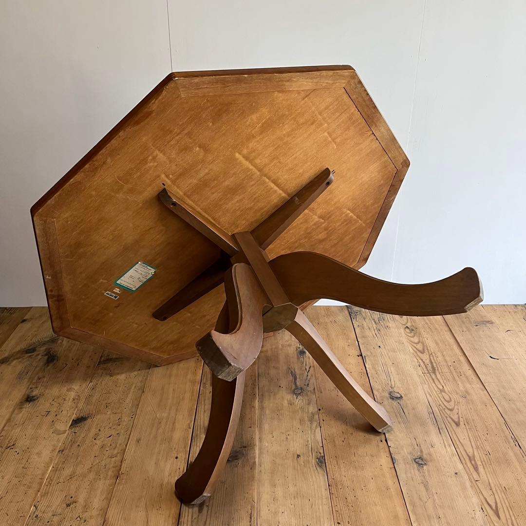 オールド マルニ maruni 地中海 八角 テーブル 喫茶店 z669