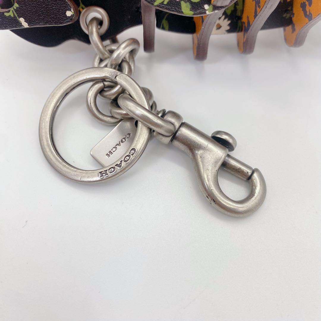 希少 COACH コーチ レキシー 恐竜 3D 立体 キーホルダー チャーム