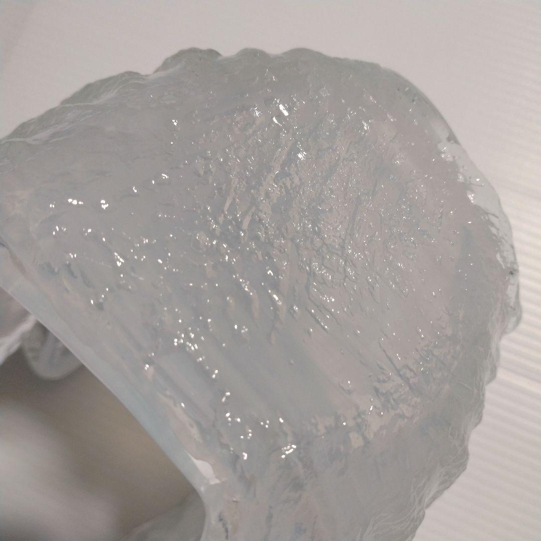 希少 アンティーク 岩田藤七 岩田工芸硝子 ガラス オブジェ 置物 シェル 貝