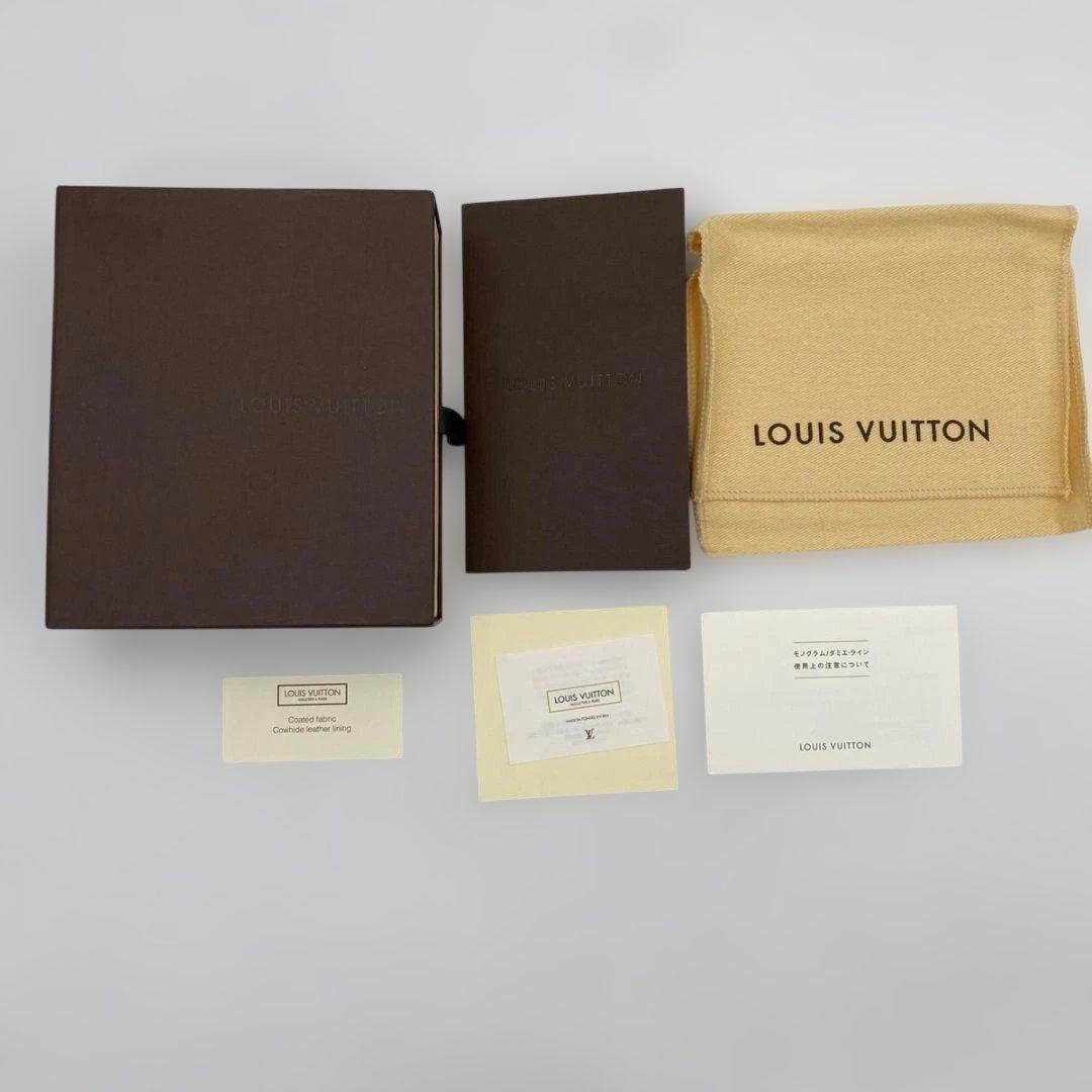 【美品】ルイヴィトン ダミエグラフィット ポルトフォイユマルコNM 二つ折り財布