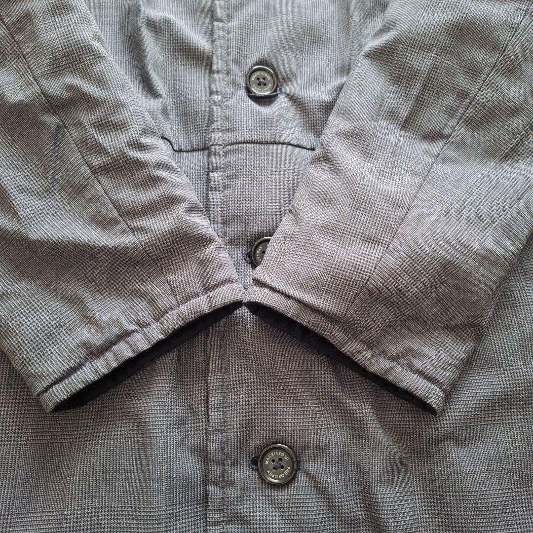 マッキントッシュ　リバーシブル　ノーカラー コート　36