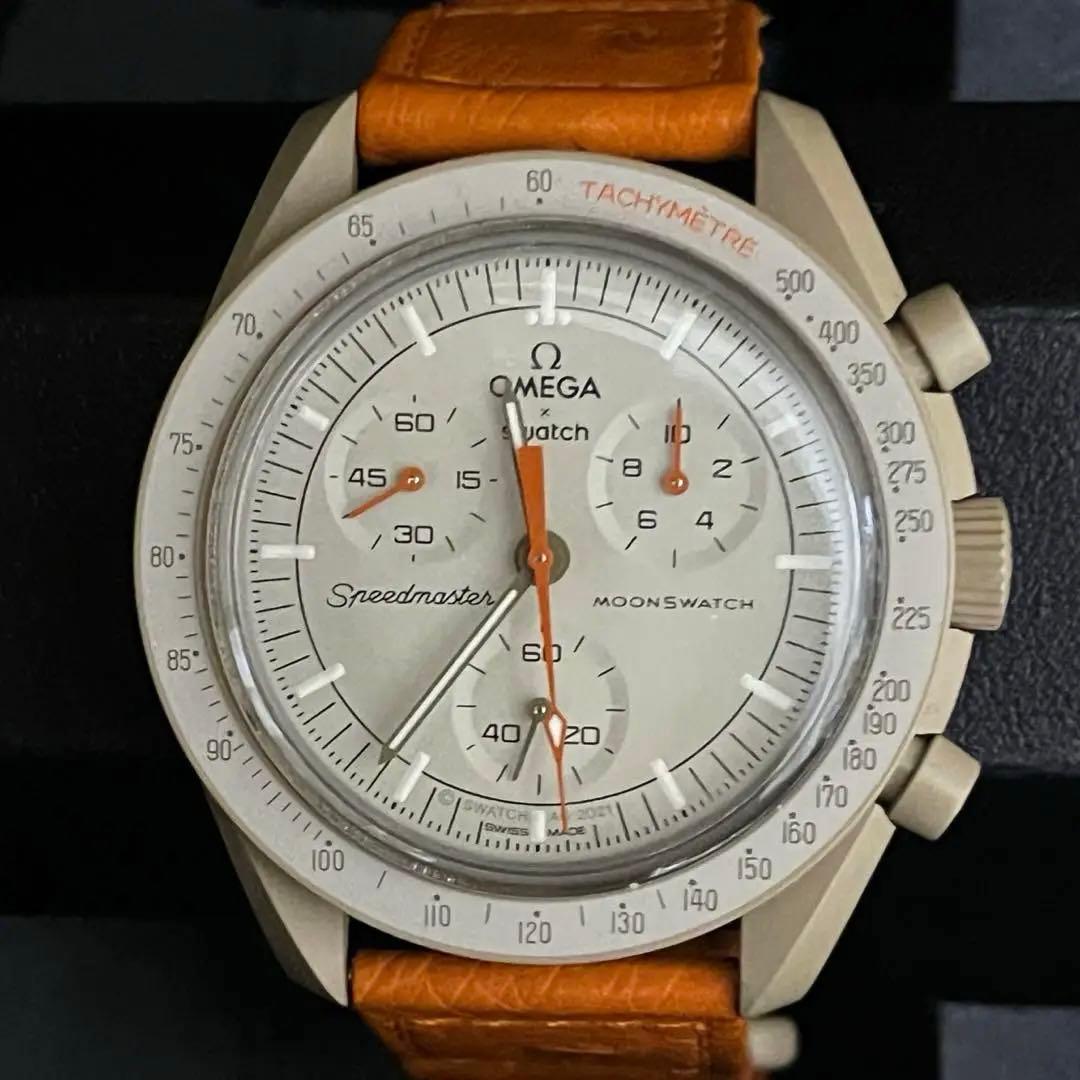 OMEGA X Swatch オーストリッチバンド