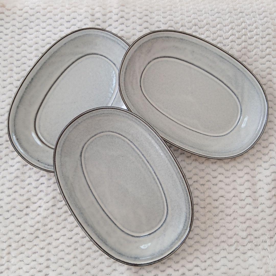 スタジオエム　マリニエール　 270オーバルプレート　3枚セット