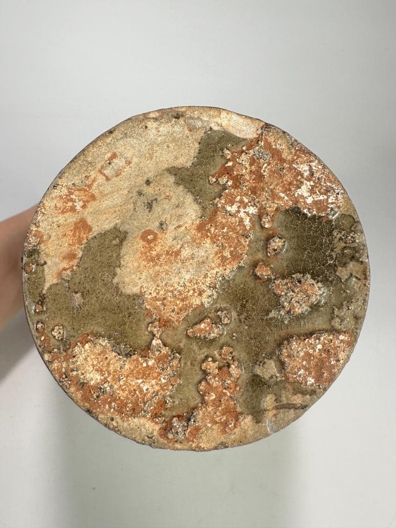 韓国美術　高麗～李朝時代　青磁　鉄絵唐草文　三獣頭壺　花瓶　時代物　古物